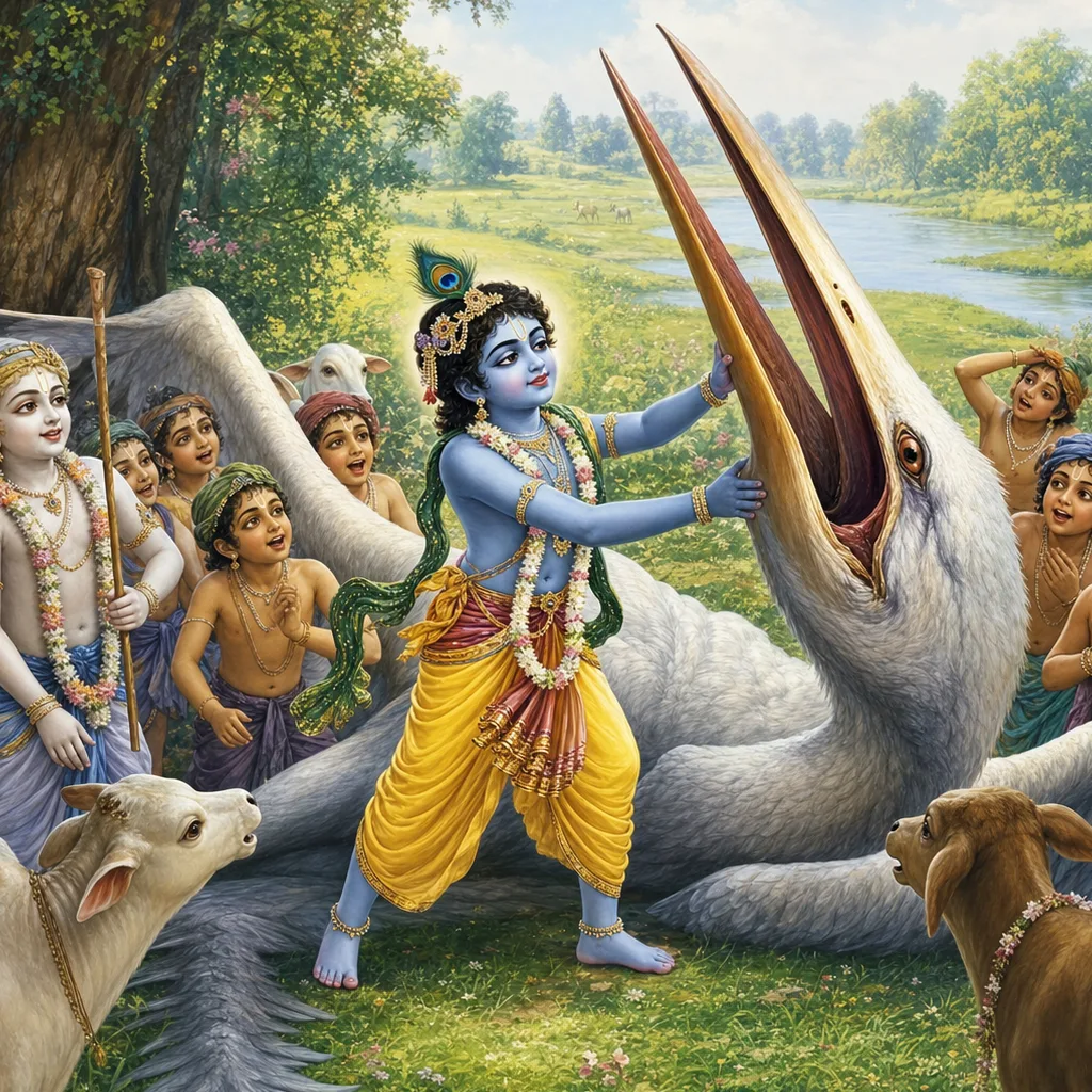 Bakasura-lila — enlarged view